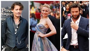 Johnny Deppas, Rachel McAdams, Hugh Jackmanas