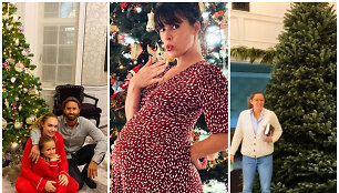 Tamaros Ecclestone, Millos Jovovich ir Jennifer Garner kalėdinės eglutės