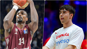 Serge'as Ibaka ir Juanas Nunezas