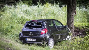 Avarija Vilniuje, Ei&scaron;i&scaron;kių plente.