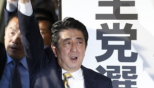 Japonijos premjeras Shinzo Abe