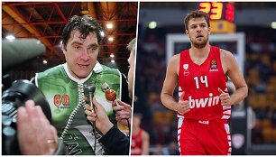 Arvydas Sabonis ir Sa&scaron;a Vezenkovas