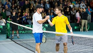 Gregas Žemlja ir Ričardas Berankis