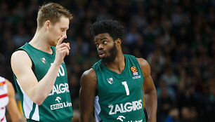 Marius Grigonis ir Derrickas Waltonas