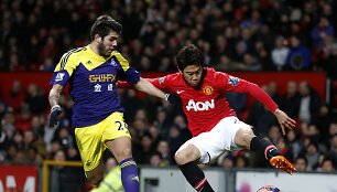 Alejandro Pozuelo ir Shinji Kagawa