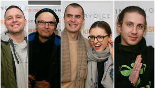 Edgaras Lubys, Igoris Kofas, Ieva Zasimauskaitė ir Marius Kiltinavičius, Marius Rep&scaron;ys