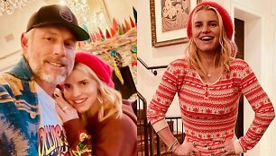 Jessica Simpson su vyru Ericu Johnsonu