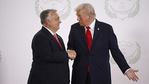 Viktoras Orbanas ir Donaldas Trumpas