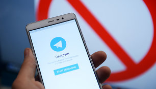 Programėlės „Telegram“ blokavimas