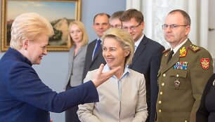 Dalia Grybauskaitė ir Ursula von der Leyen 