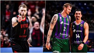 Vilniaus &bdquo;Ryto&ldquo; kelyje FIBA Čempionų lygoje &ndash; titulą ginančios Malagos &bdquo;Unicaja&ldquo; testas