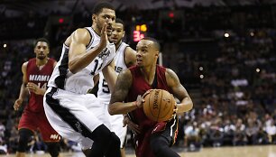 &bdquo;Heat&ldquo; naujokas Shabazz Napieras žaidė nesustabdomai