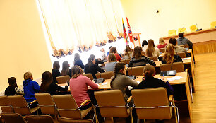 Vilniečiai ra&scaron;ė Nacionalinį diktantą
