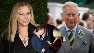 Barbra Streisand ir princas Charlesas