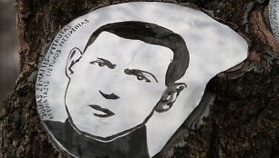 Prie Žagarės partizanai atgimė medžiuose