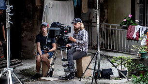 Kino juostos &bdquo;Tvano nebus&ldquo; filmavimo užkulisiai