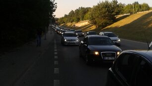 Avarija Geležinio vilko gatvėje