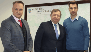 &bdquo;Hockey Lietuva&ldquo; atstovai lankėsi Elektrėnų miesto savivaldybėje
