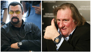 Stevenas Seagalas ir Gerard'as Depardieu