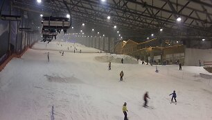 Naktinis slidinėjimas Druskininkų &bdquo;Snow arenoje&ldquo;  2013 m. gruodžio 01 d. 