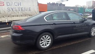 VMI automobilis įvykio vietoje