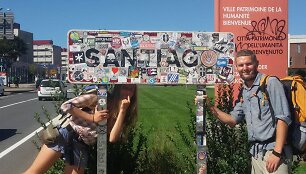 Įžengiame į Santiago