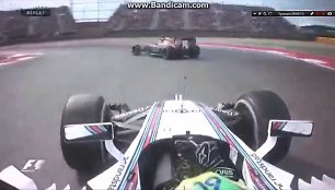 Susistumdymas JAV „Formulės 1“ GP lenktynėse: F.Massa kaltina F.Alonso
