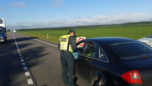 Kauno ir Panevėžio policijos reidas Panevėžio rajone