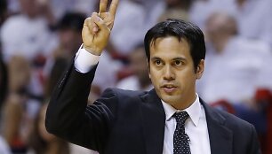 Majamio &bdquo;Heat&ldquo; treneris Erikas Spoelstra