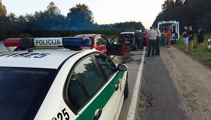 Avarija Molėtų plente