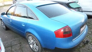 Sulaikyti nelegalus vežę automobiliai