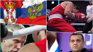 Bokso pasaulyje &ndash; ar&scaron;ios diskusijos dėl Rusijos sportininkų Serbijos rinktinėje