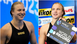 Rūta Meilutytė iškovojo pasaulio čempionato auksą ir pagerino planetos rekordą