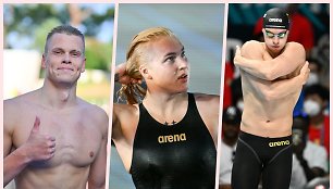 Pasaulio čempionate Melburne startuos trys Lietuvos plaukikai: Danas Rapšys, Rūta Meilutytė ir Andrius Šidlauskas.