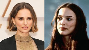 Natalie Portman dabar ir jaunystėje