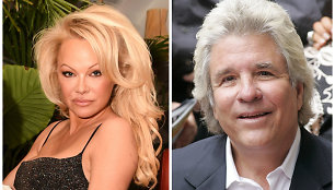 Pamela Anderson ir Jonas Petersas