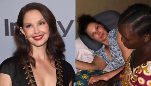 Aktorė Ashley Judd Kongo džiunglėse patyrė traumą