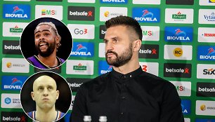 Linas Kleiza pasisakė apie D'Angelo Russelo norą žaisti Lietuvos rinktinėje