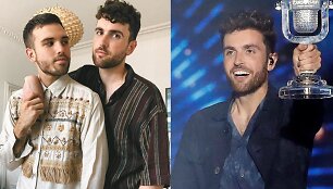 Susižadėjo Duncanas Laurence'as ir Jordanas Garfieldas