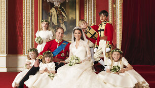Didžiosios Britanijos princas Williamas ir  Catherine Middleton