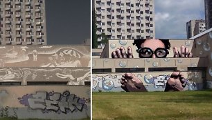 „Vilnius Street Art“ konkurso eskizai