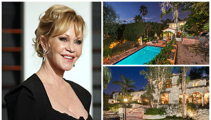 Melanie Griffith i&scaron;sinuomojo prabangią vilą Holivudo kalvose