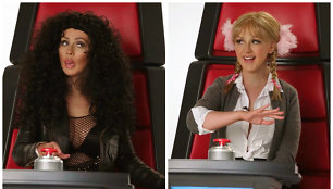 Christina Aguilera parodijuoja Cher ir Britney Spears