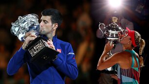 &bdquo;Australian Open&ldquo; 2016 metų čempionai