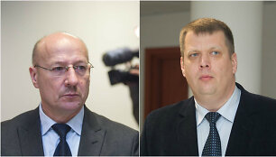 Visvaldas Račkauskas (kairėje) ir Tomas Ulpis (de&scaron;inėje)