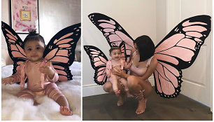 Kylie Jenner su dukra Stormi