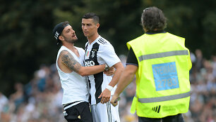 Pirmosios C.Ronaldo rungtynės vilkint &bdquo;Juventus&ldquo; mar&scaron;kinėlius