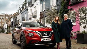 Nissan Juke dizaino kūrėjos: Lesley Busby ir Carine Giachetti