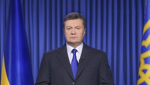 Ukrainos prezidentas Viktoras Janukovyčius