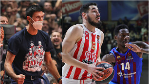 Novakas Džokovičius stebėjo „Crvena zvezda“ ir „Barcelona“ rungtynes Belgrade